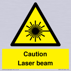 Caution Laser beam